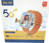 4G Smartwatch for Men & Women – With Camera, SIM Support