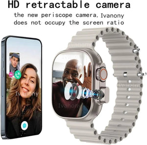 4G Smartwatch for Men & Women – With Camera, SIM Support