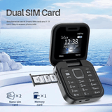 New Folding Flip Button Mobile Phone - Gadget Haven