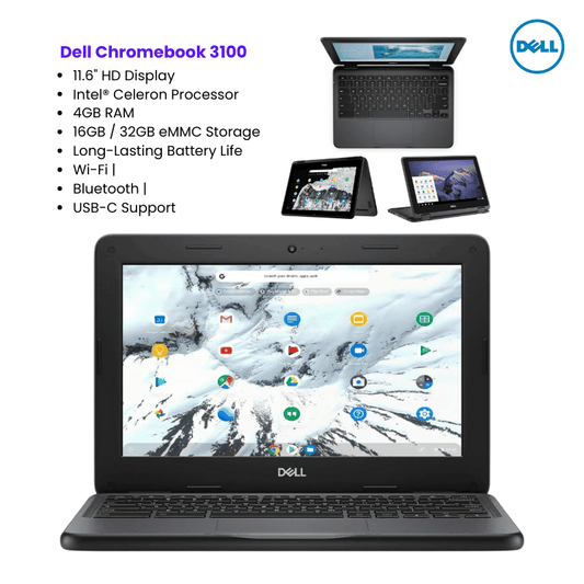 Laptop Dell Chromebook 3100