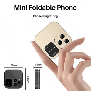 New Folding Flip Button Mobile Phone - Miaf Store